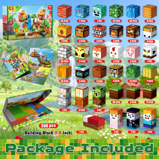 Goody King waterfall adventure magnets spark creative building experiences