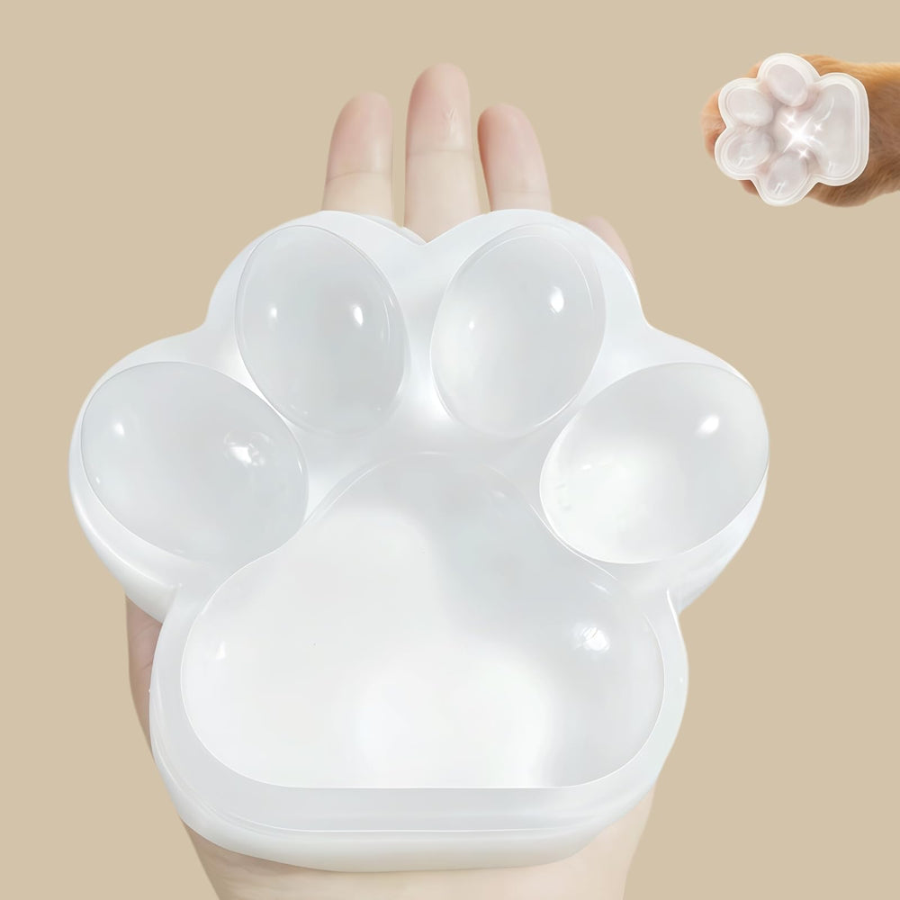 Goofuny Big Taba Squishy Paw in hand showing soft texture for stress relief.