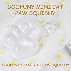 Goofuny Taba Squishy Paw used as a fidget toy for focused play.