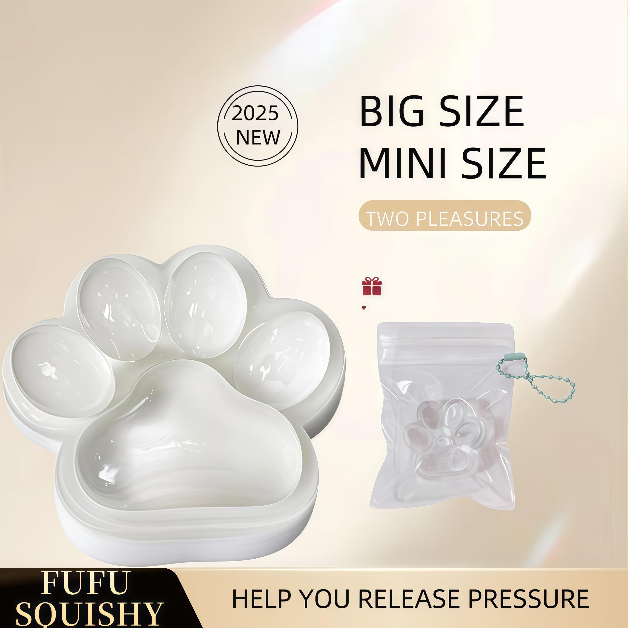 Goofuny Taba Paw used as a playful bag charm.