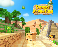 Gooidea desert cactus block sparks creative world-building and problem solving