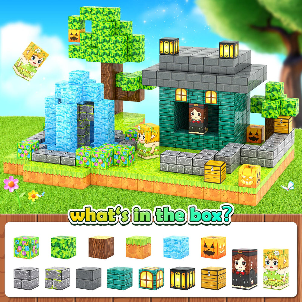 Gooidea enchanted castle build image highlighting spatial planning and fantasy play.