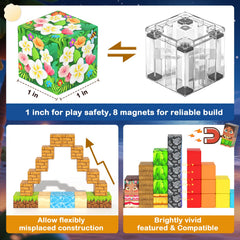 Gooidea Hawaii Mine Magnet World enables kid crafted island scenes and imaginative exploration.