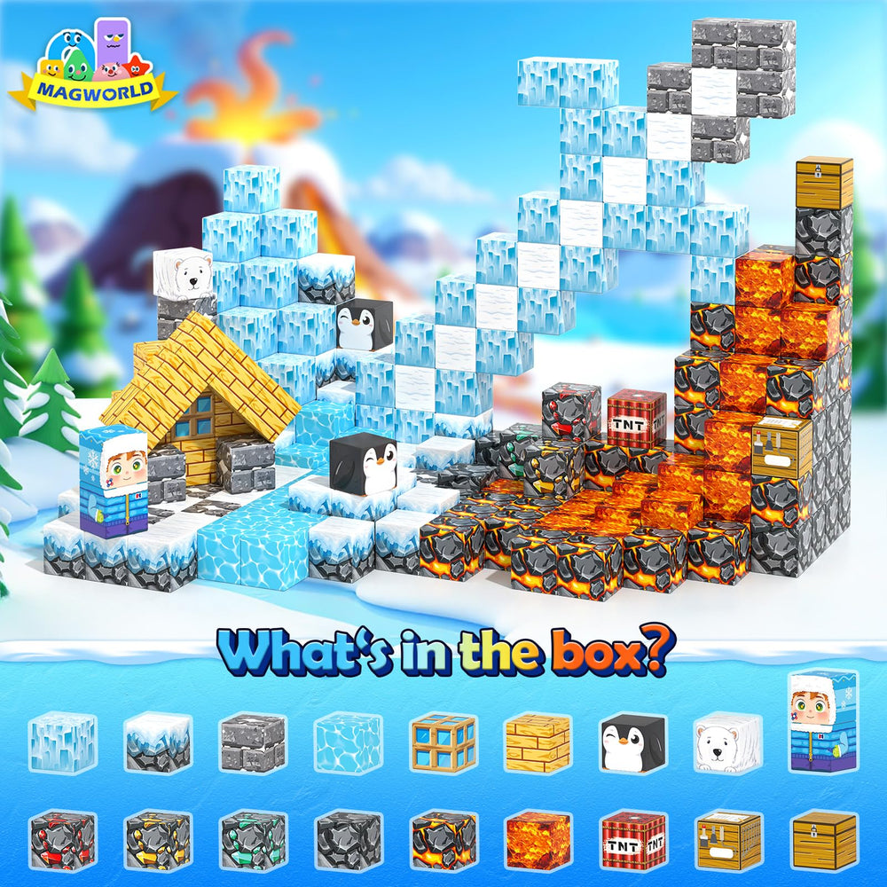 Gooidea Ice Fire World fridge play on iron surfaces.