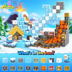 Gooidea Ice Fire World fridge play on iron surfaces.
