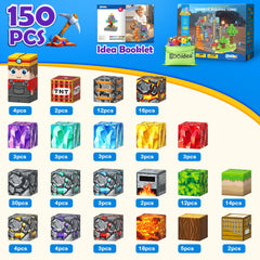 Gooidea Magnetic Blocks family play moment captured in action photo encourages screen-free fun.