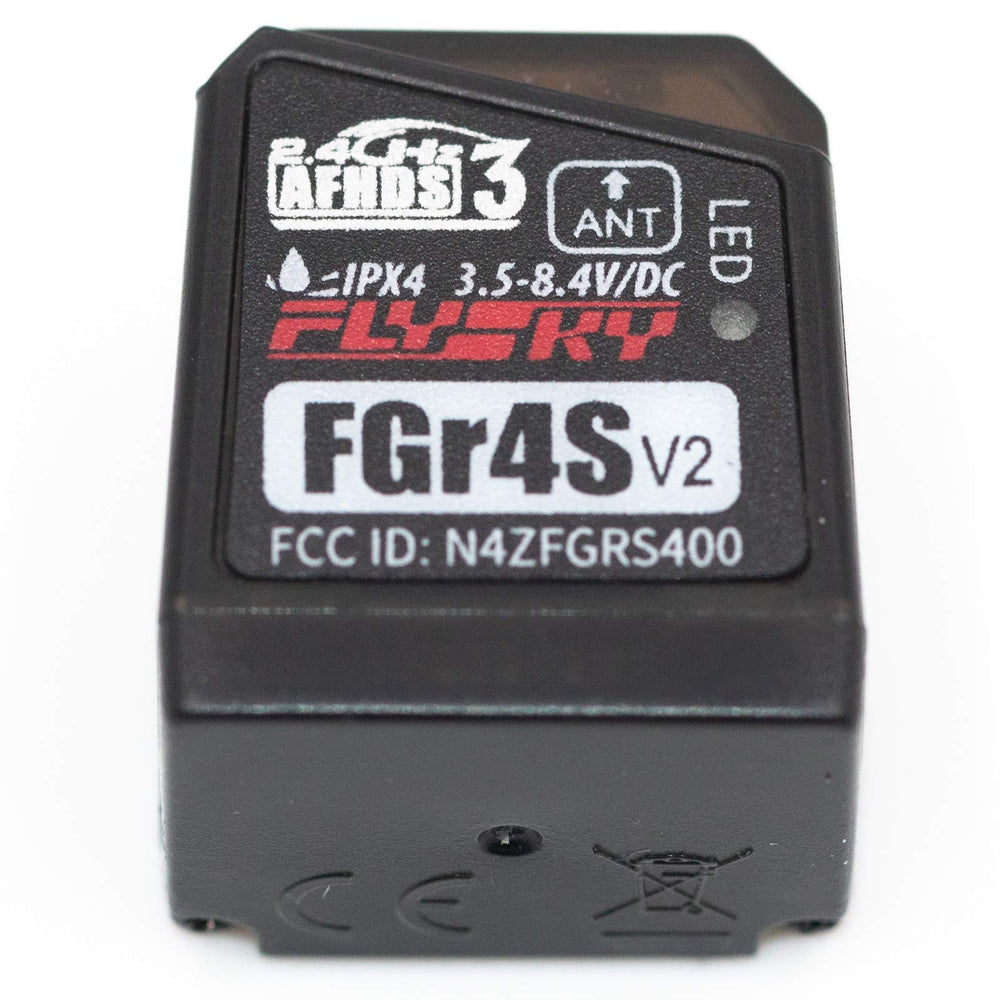 GoolRC FGr4S V2 compact size enables easy mounting in compact RC boats.