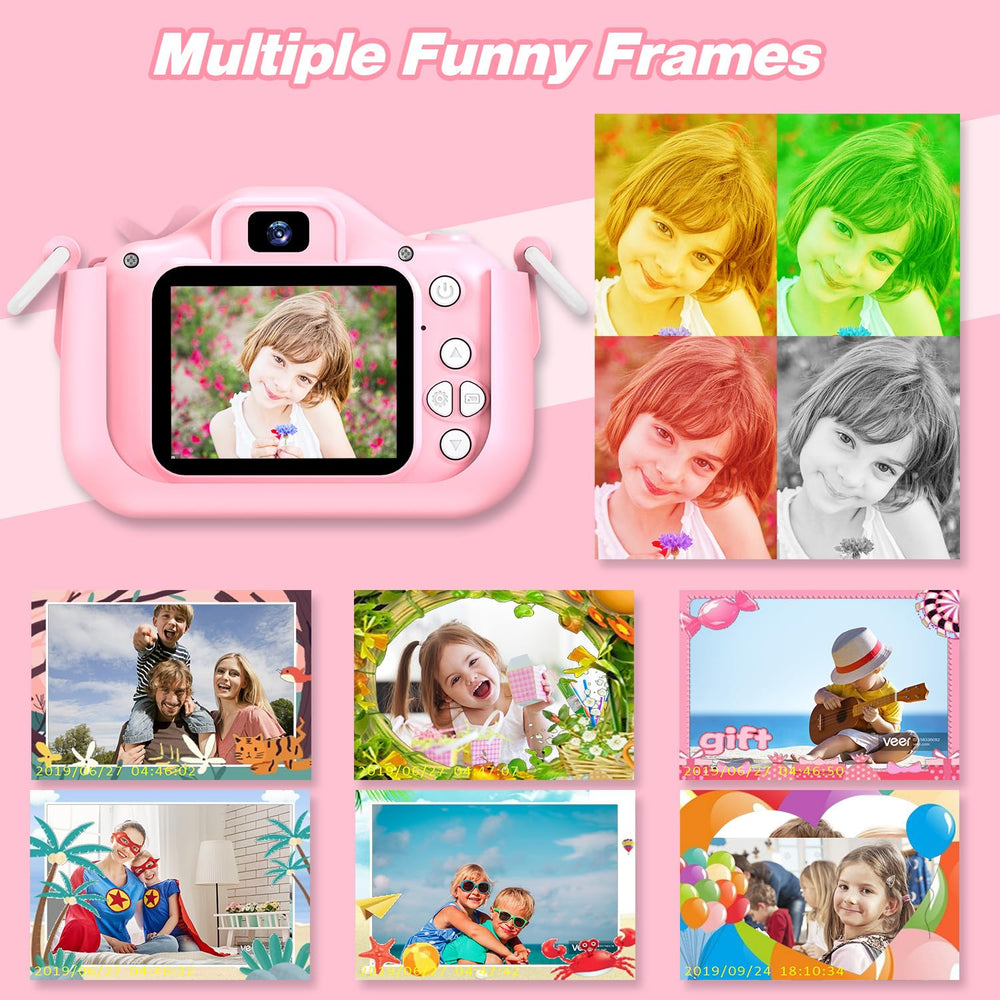 Goopow 32GB SD card included for instant storage and sharing.