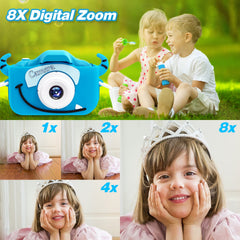 Goopow kids camera includes 32GB SD card for immediate storage.