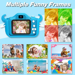 Goopow kids camera battery life supports 1.5–2 hours of shooting.