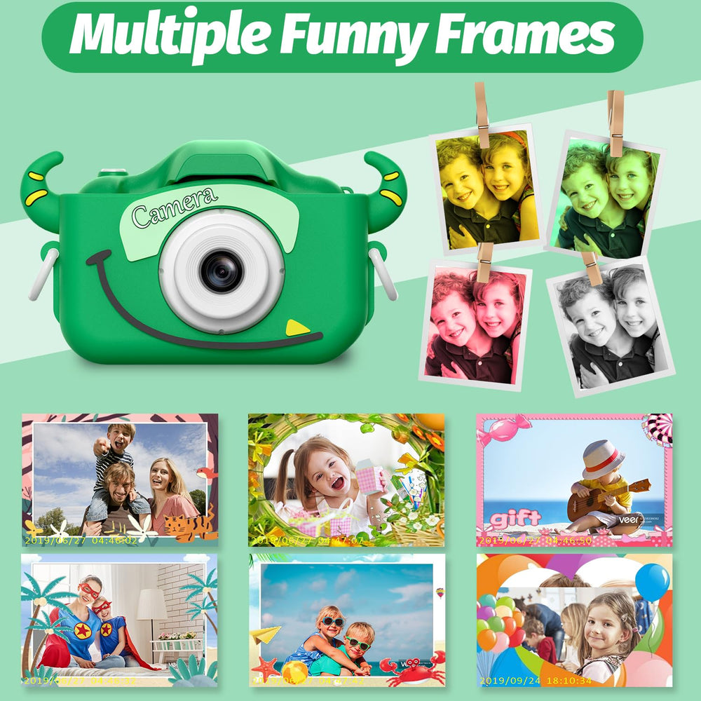Goopow Kids Camera compact size fits small hands for travel