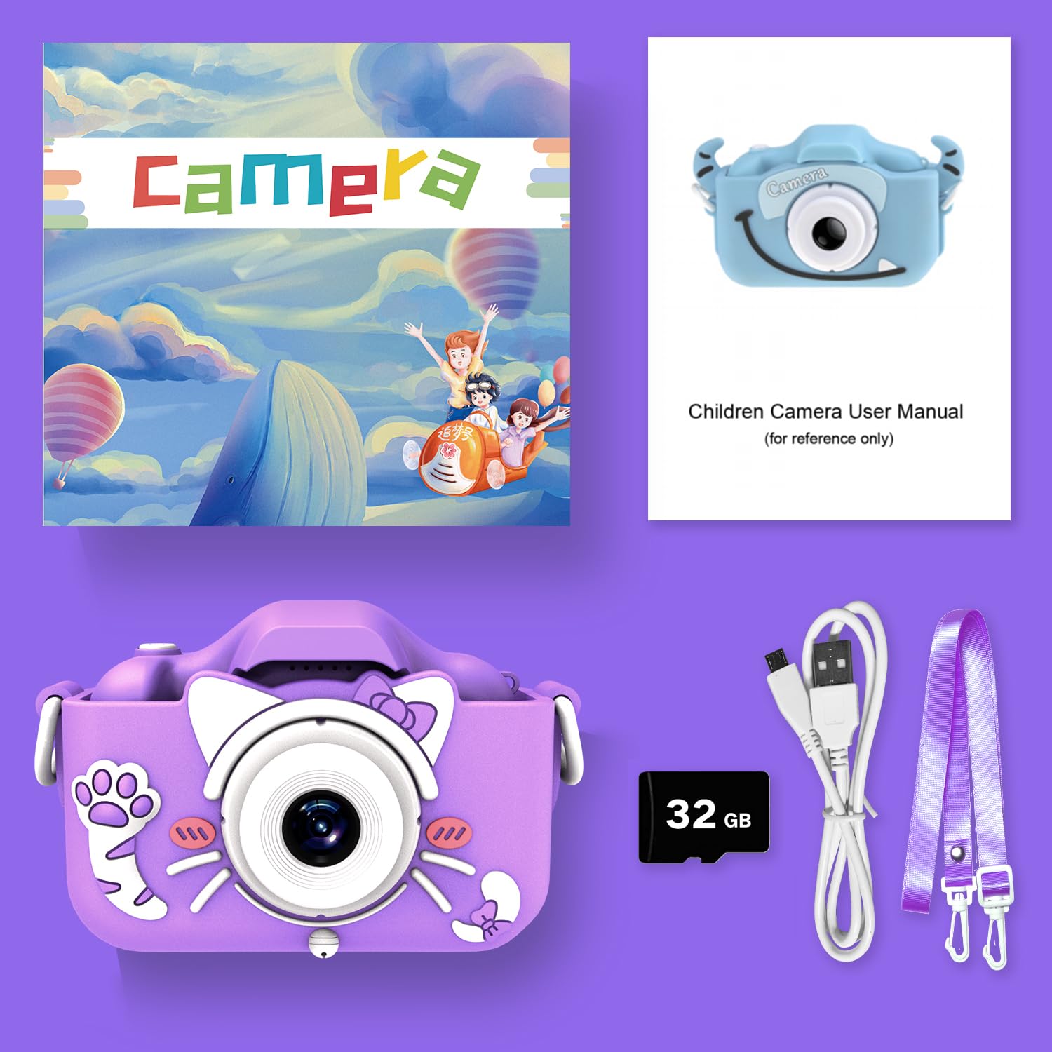 Goopow Kids Camera eco friendly materials support safe, sustainable play