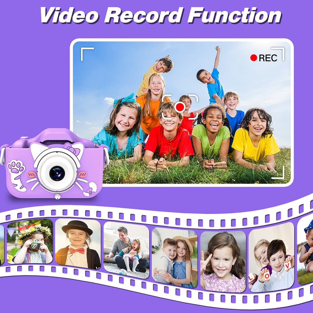 Goopow Kids Camera preloaded puzzle games for engaging play