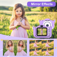 Goopow Kids Selfie Camera 12MP and 1080P video for clearer memories.