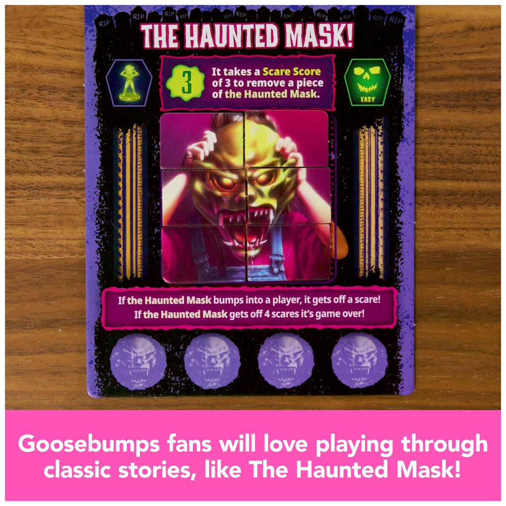 Goosebumps movers set featuring four kid figures ready for cooperative play.