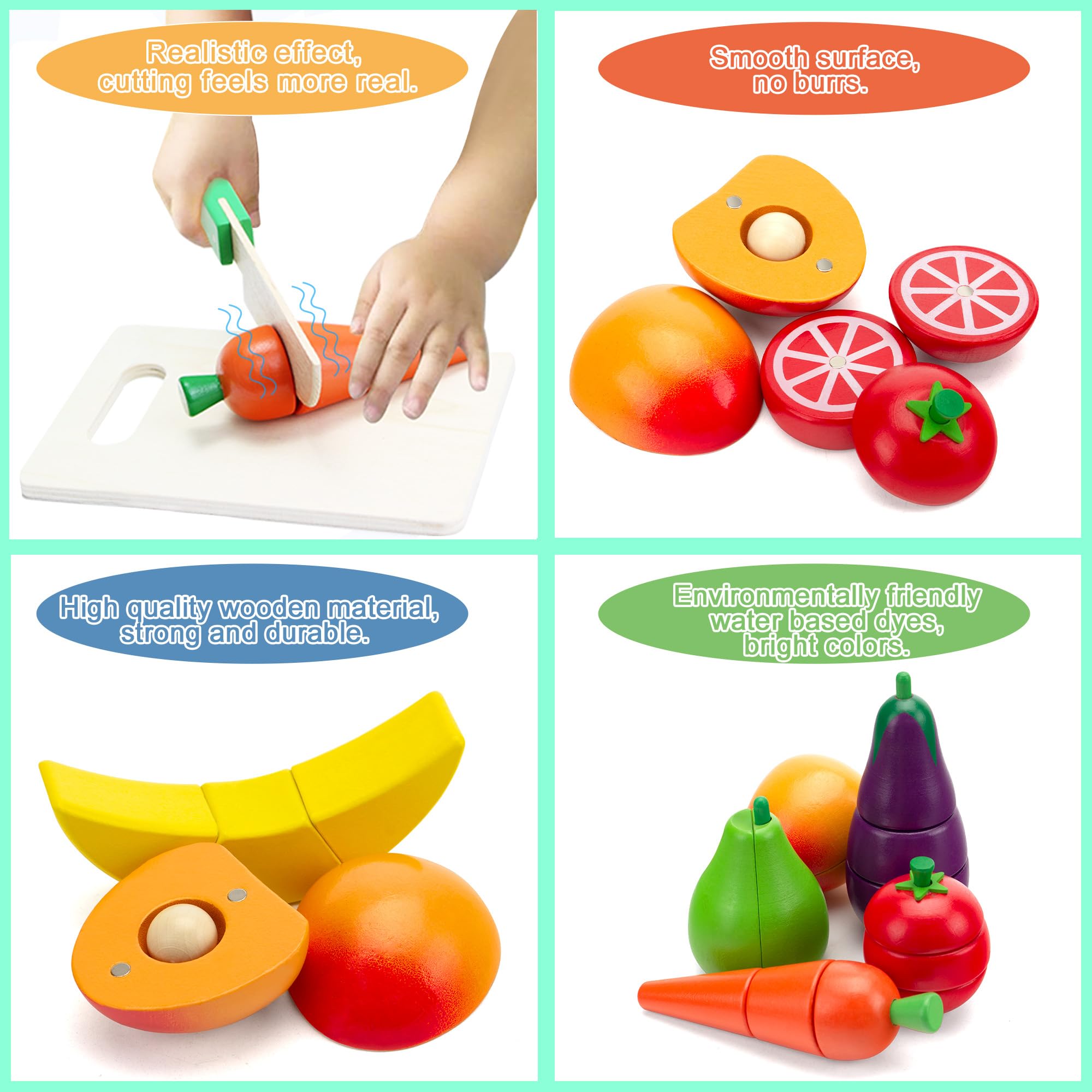 GOPLACS smooth-edged wooden toy parts demonstrating safety