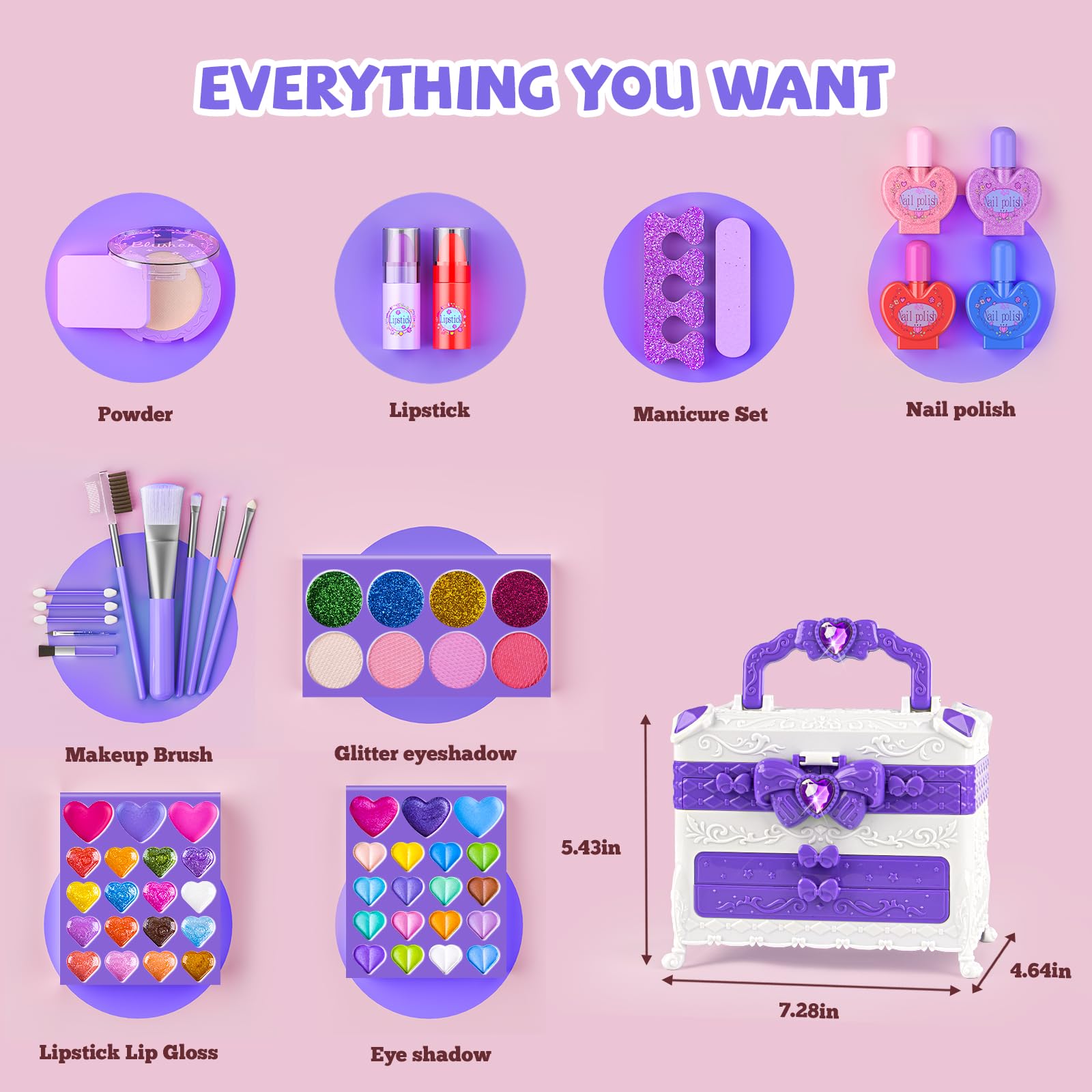 Gorispi lipsticks and nail polishes offer kid-friendly color options.