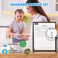 GORISPI makeup brush set provides soft tools for gentle pretend applications.