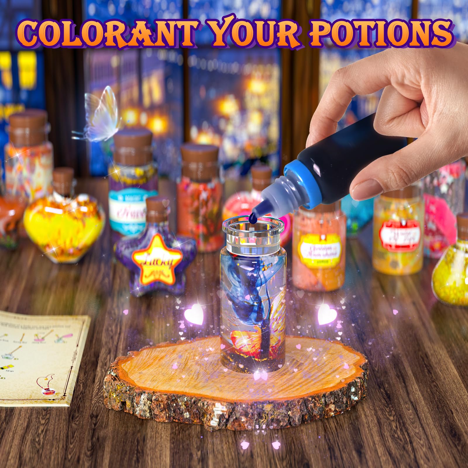 GORISPI recipe book open invites learning through guided potion-making adventures.