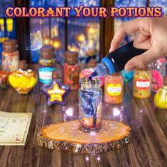 GORISPI recipe book open invites learning through guided potion-making adventures.