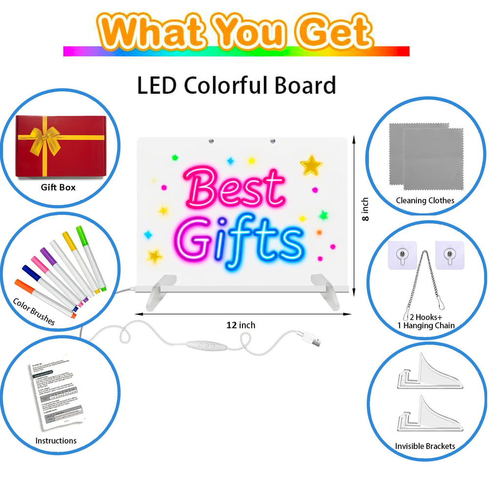 Gosarhey seven-marker set supports colorful drawing and notes.