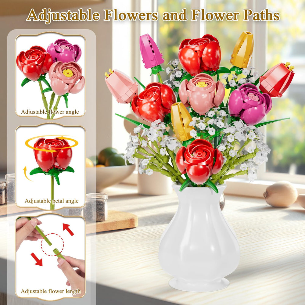 GoStock DIY flower design instructions for flexible customization and personal bouquets.
