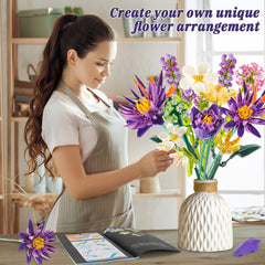 GoStock lavender and verbena accents brighten desks and shelves.