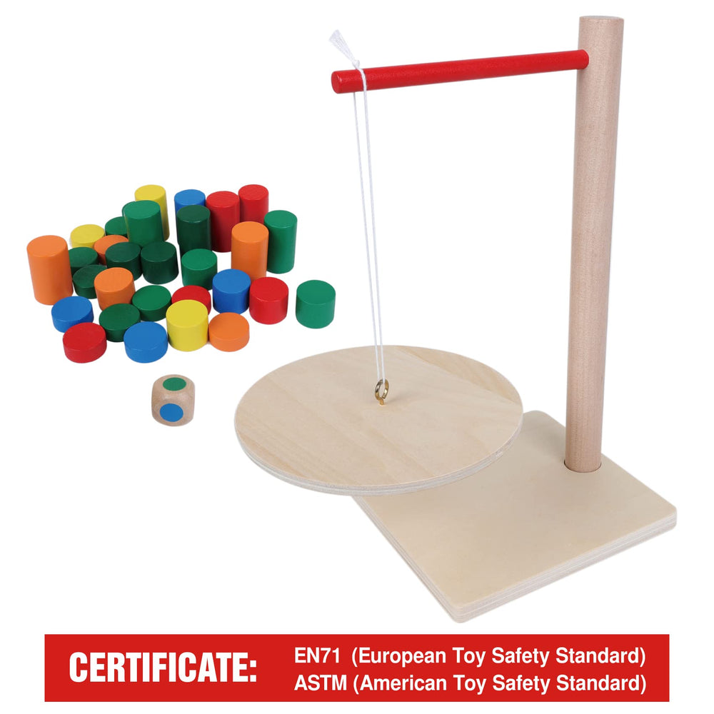GOTHINK Balancing Pendulum Game colors – vibrant pieces invite curiosity and engagement.
