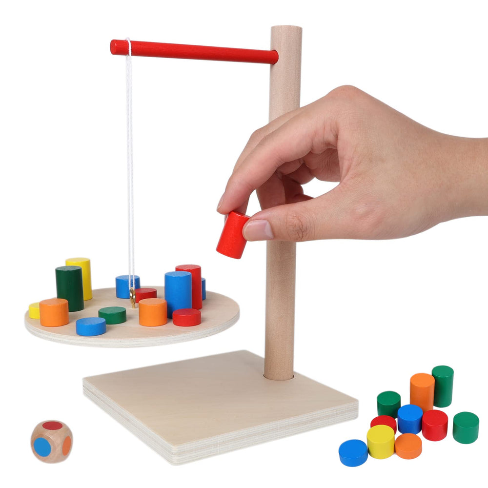 GOTHINK Balancing Pendulum Game on table – portable fun for travel and gatherings.