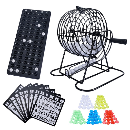 GOTHINK bingo wheel 8-inch steel spins smoothly for reliable rounds