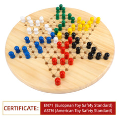 Gothink Chinese Checkers family game suitable for all ages.