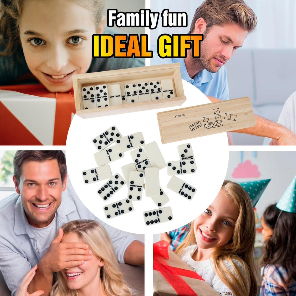 GOTHINK dominoes gift box, a thoughtful pastime for all ages.