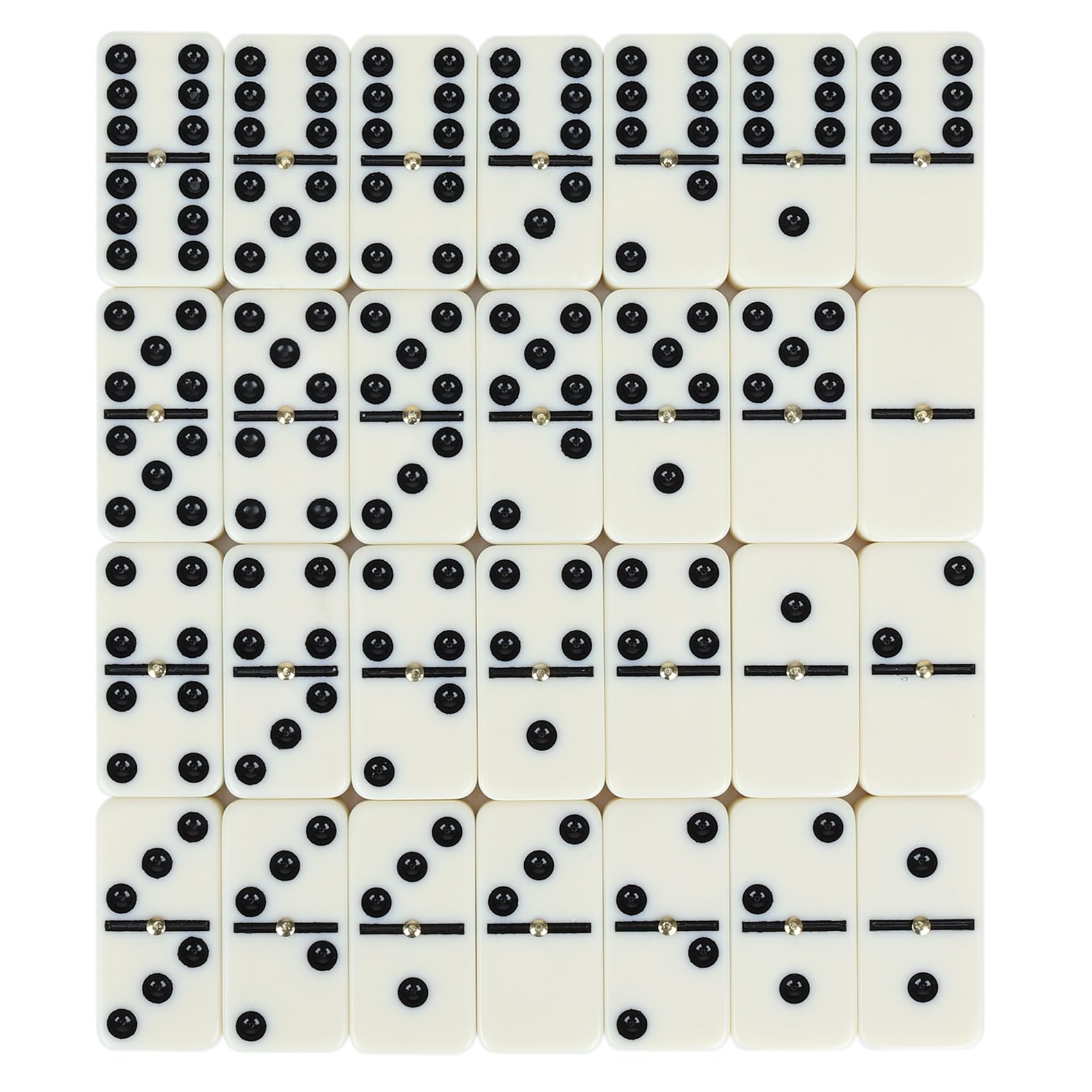 GOTHINK dominoes travel case packed for on-the-go entertainment.