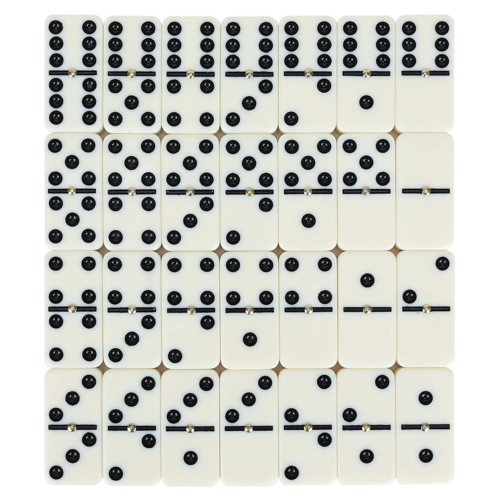 GOTHINK dominoes travel case packed for on-the-go entertainment.