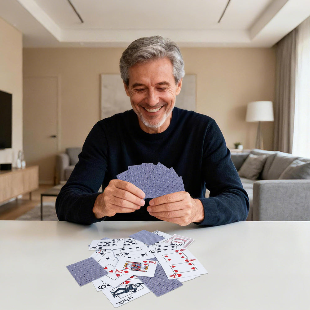 GOTHINK durable card game night setup for long-lasting play