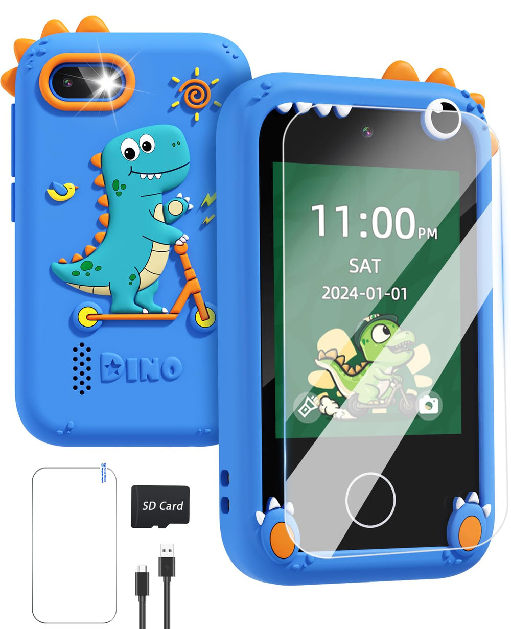 Gothwick Dinosaur Toy Smartphone front view for kids' playtime and learning