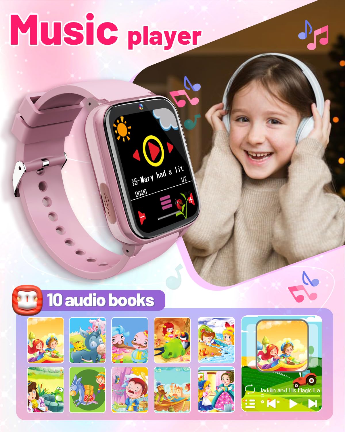 Gothwick Kids Smartwatch long battery life enables longer play sessions