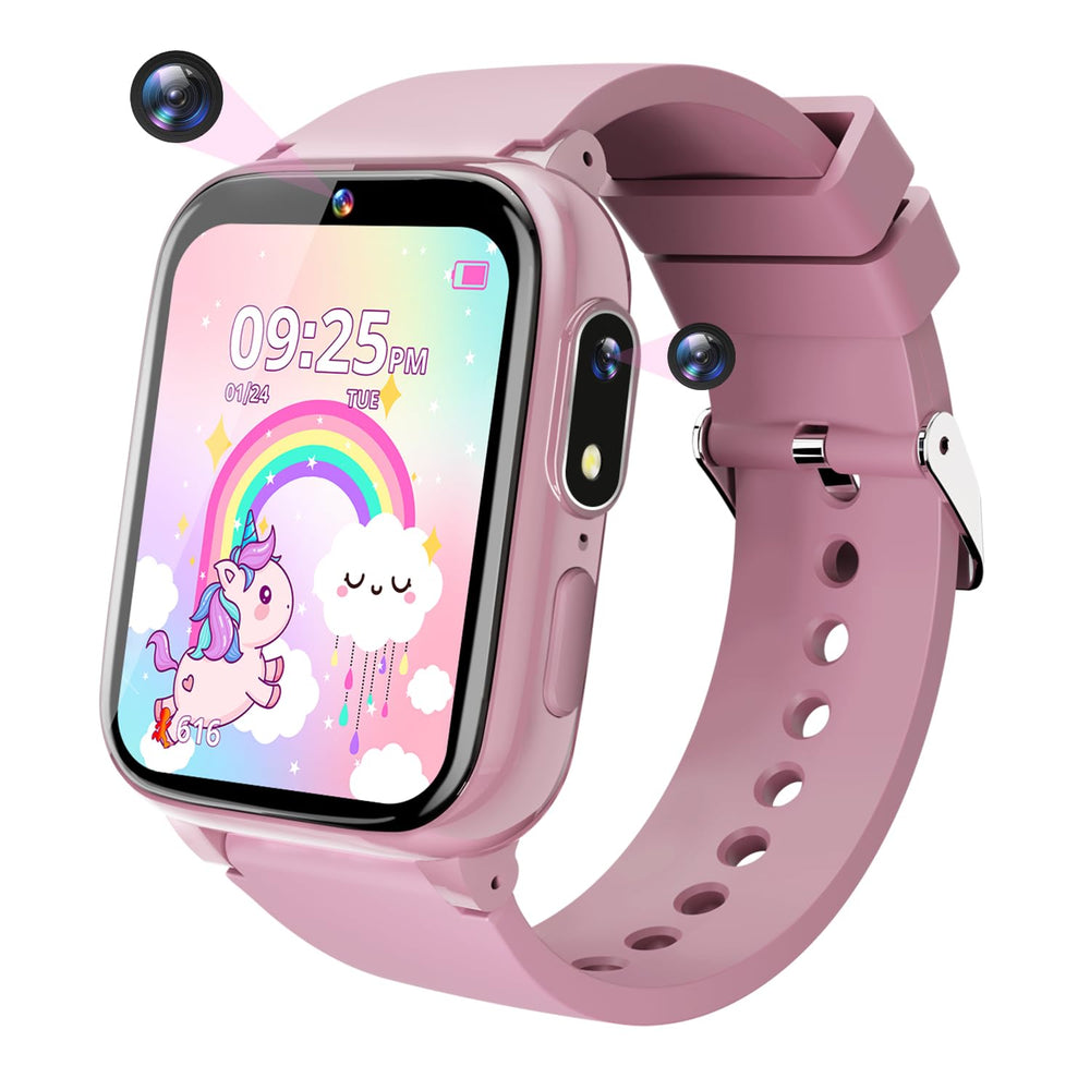 Gothwick Kids Smartwatch front view showing sturdy design for active play