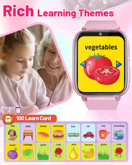 Gothwick Kids Smartwatch selfie-sticker shooting feature for playful photos