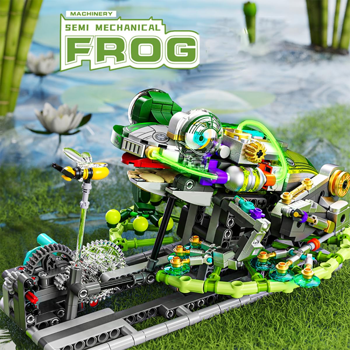 Gotimon building blocks colorful pieces in a ready-to-assemble set