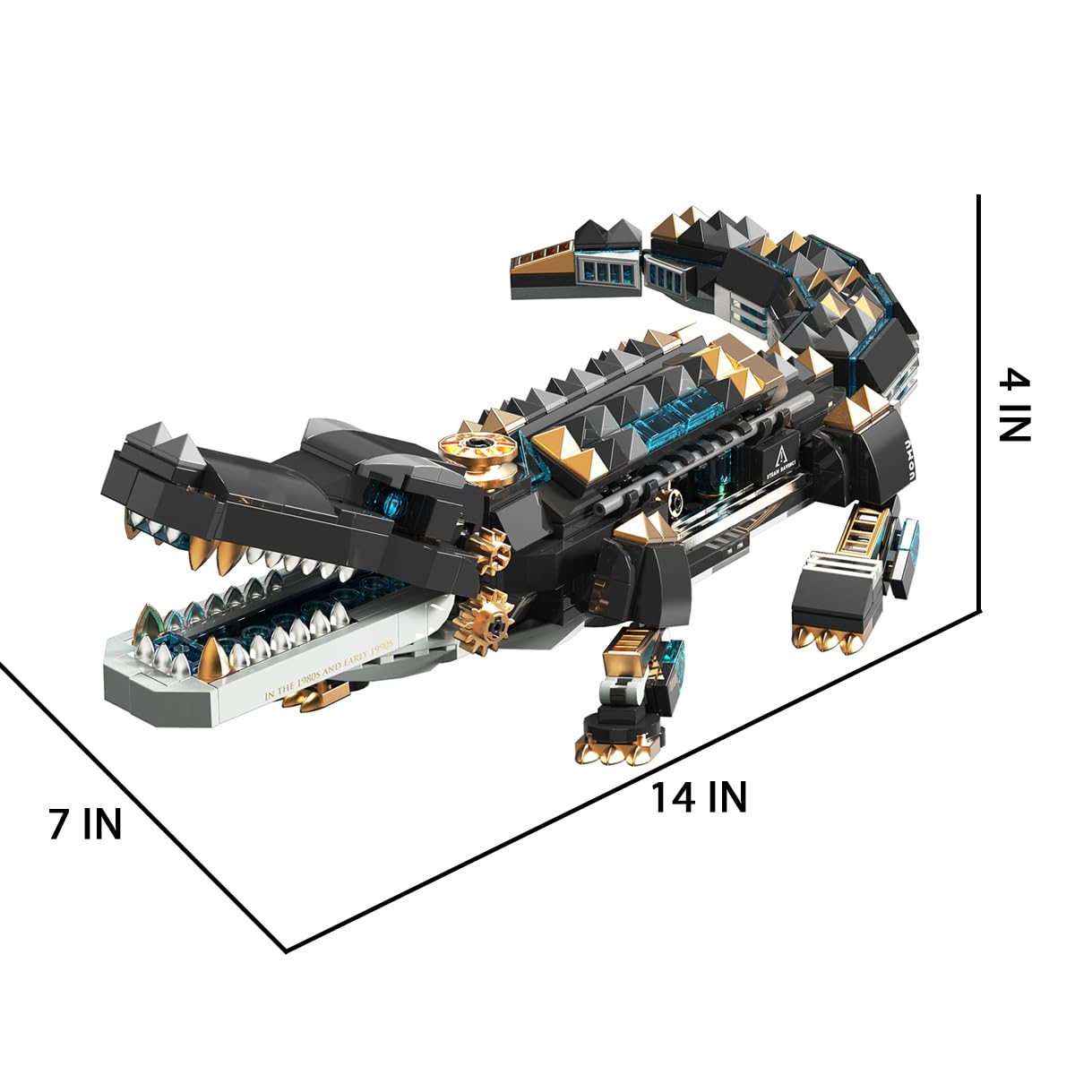GOTIMON durable plastic construction highlighting long-lasting play.