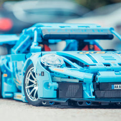 GOTIMON Blue Sports Car 911 headlights and taillights with crisp detailing