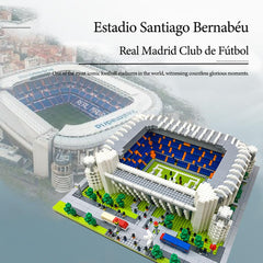 GOTIMON Micro Mini Blocks Football Stadium being built, a challenging yet rewarding experience
