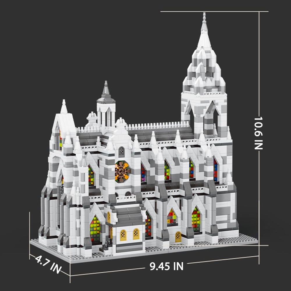 GOTIMON Micro Mini Cathedral display piece offers a sturdy model for shelves or desks.