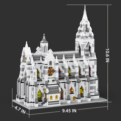 GOTIMON Micro Mini Cathedral display piece offers a sturdy model for shelves or desks.