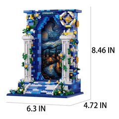 GOTIMON Starry Sky Gate display piece elevates any shelf or desk