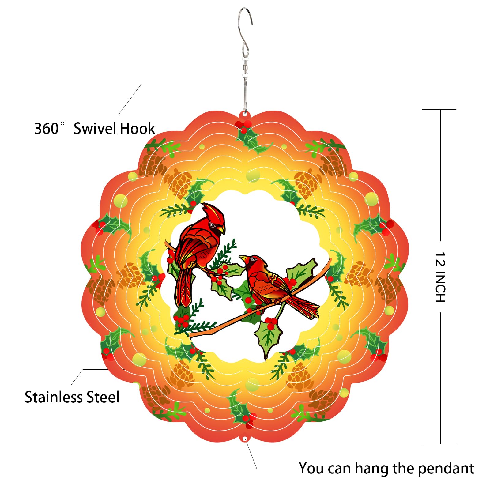 GOTOME colorful garden art adds kinetic charm to yards and patios.