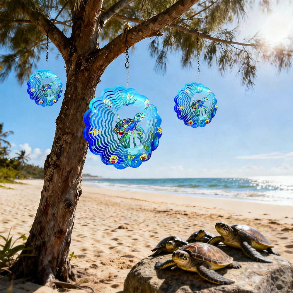 GOTOME Sea Turtle Wind Spinner makes a thoughtful gift for mom or friends.