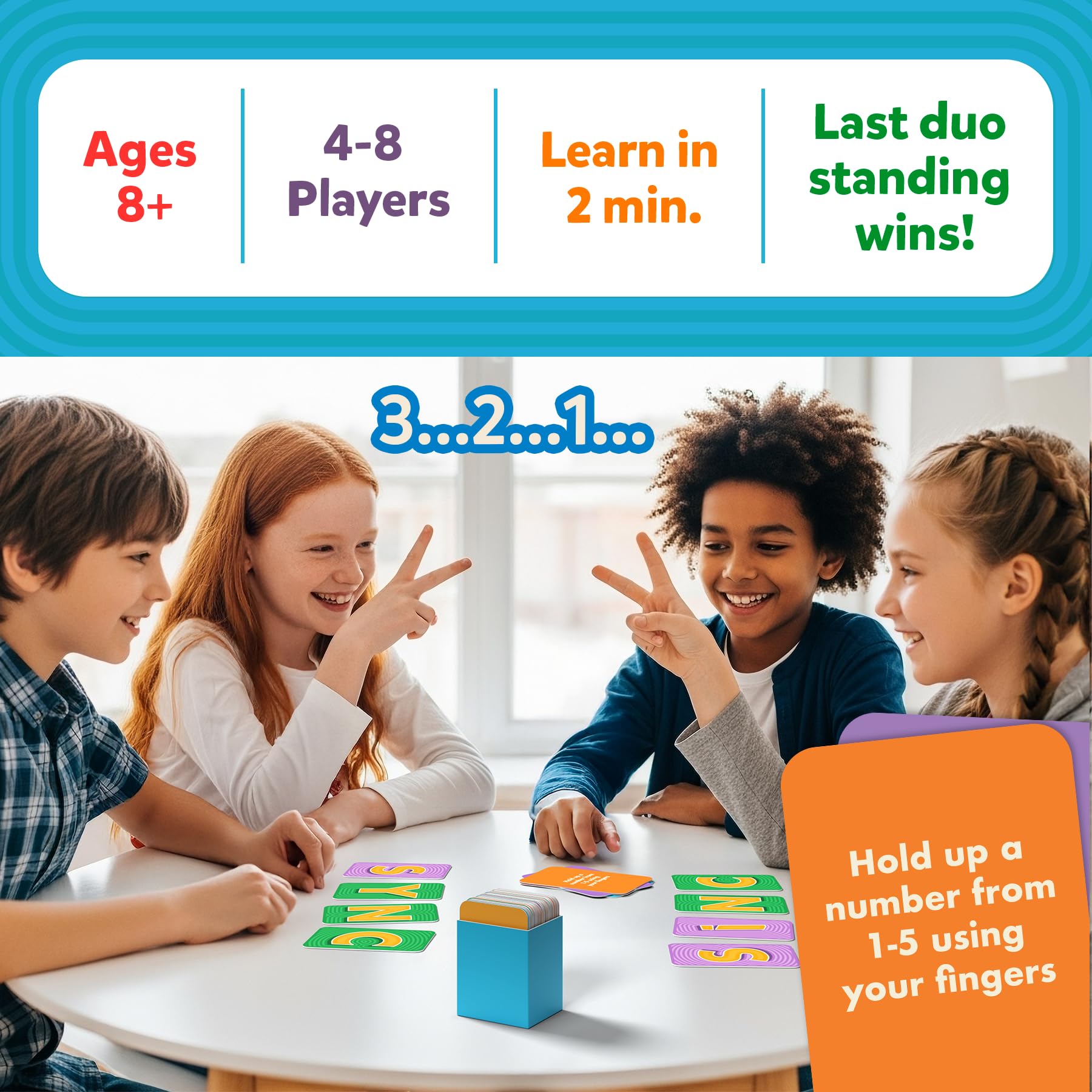 Gouda Games Sync or Sink mirror me category prompts encourage quick thinking.
