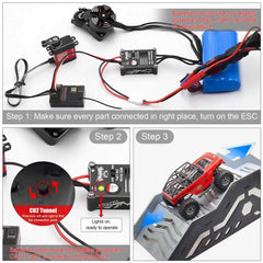 PH2.0 and JST battery adapter included for versatile power options.